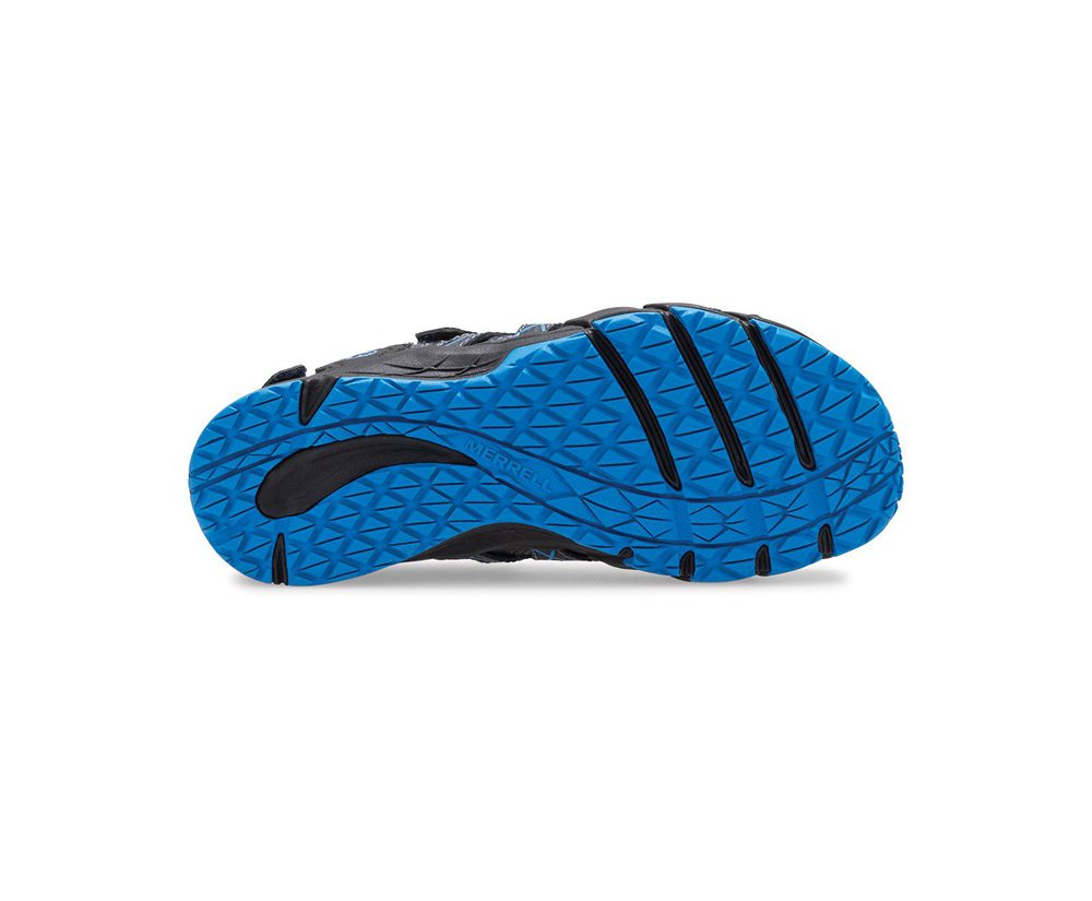 Merrell Hiking Shoes Navy - Hydro Moc Quench - Kids 02MFYSGOJ